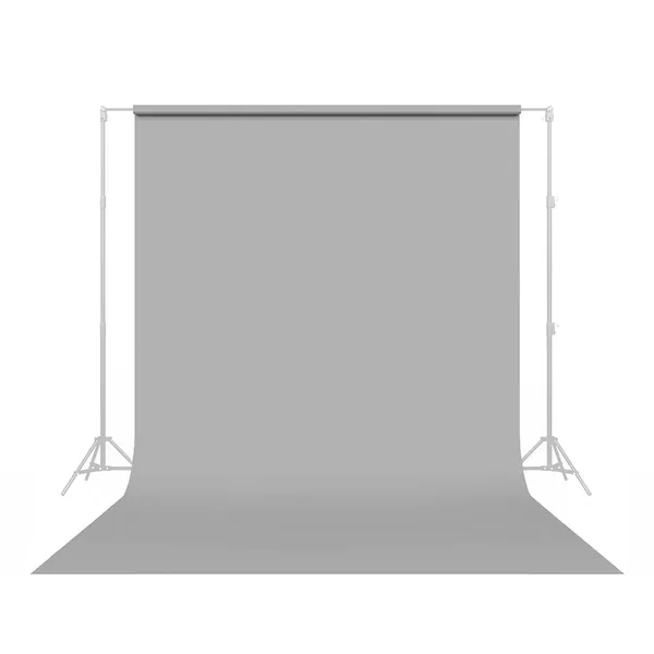 Savage Seamless Paper Photography Backdrop - Color #60 Focus Gray, Size 107 Inches Wide x 36 Feet Long, Backdrop for YouTube Videos, Streaming, Interviews and Portraits - Made in USA - 107 in x 36 ft