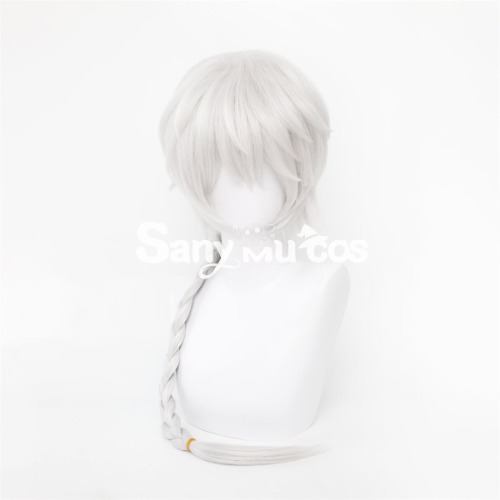 【In Stock】Anime Bungo Stray Dogs Nakajima Atsushi Silver Weave Long Cosplay wig