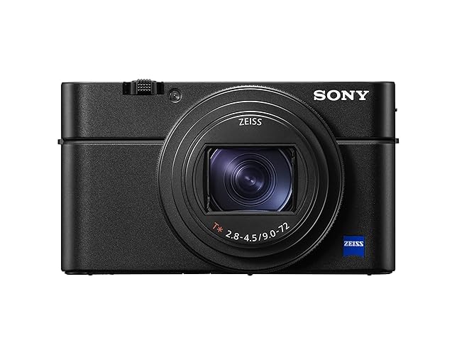 Sony RX100 VII | Cámara Compacta Premium Avanzada (Sensor tipo 1.0, AF inigualable, 4K HDR, rendimiento de velocidad superior) - Cámara