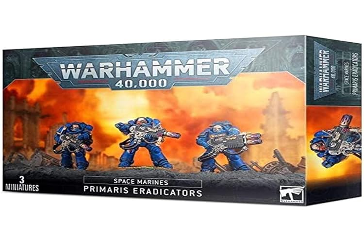Games Workshop Warhammer 40k - Space Marine Primaris Eradicators Black 99120101286