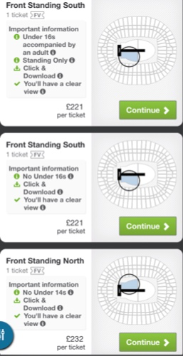 The Weeknd concert ticket