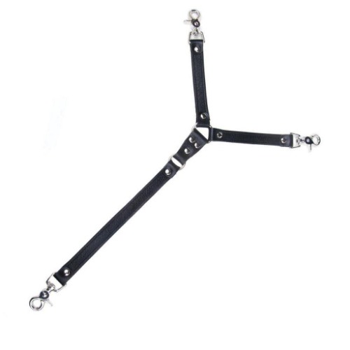 Premium Garment Leather Tether - Black