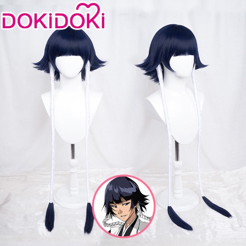 【Ready For Ship】DokiDoki Anime Bleach Cosplay Soi Fon Cosplay Wig Long Purple Hair | Soi Fon