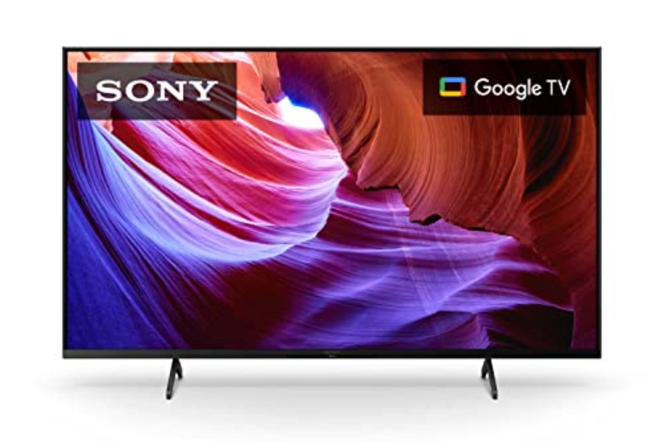 Sony 43 Inch 4K Ultra HD TV X85K Series: LED Smart Google TV(Bluetooth, Wi-Fi, USB, Ethernet, HDMI) with Dolby Vision HDR and Native 120HZ Refresh Rate KD43X85K- 2022 Model, Black - 43 - TV Only