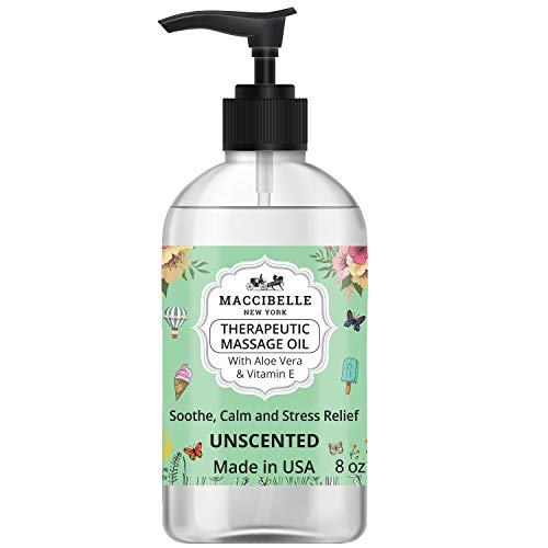 Maccibelle Unscented Natural Sensual Massage Oil