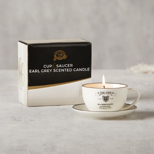 Cup and Saucer Candle