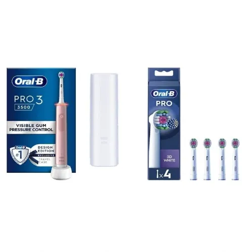 Oral-B Pro 3 3500 (Travel Case+ Refills)