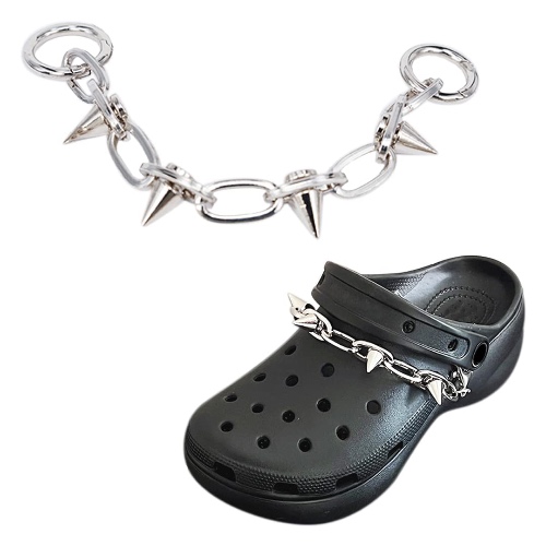  Crocs spike chain