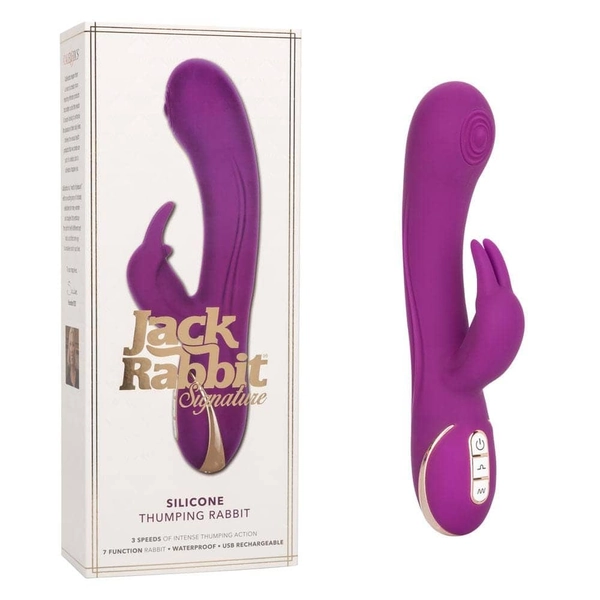 Jack Rabbit Signature Silicone Thumping Rabbit - Purple