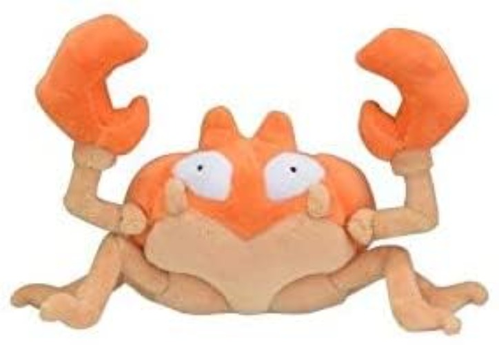Pokemon Krabby 5 Inch Sitting Cuties Plush