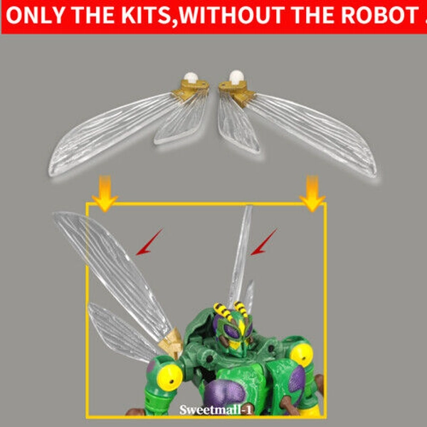 New Replace Transparent wings For Kingdom Waspinator -GO Better Studio in stock!