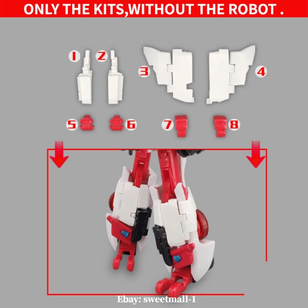 in stock! Cockpit Arm Leg Filler Upgrade Kits For Legacy Override-Go Better New