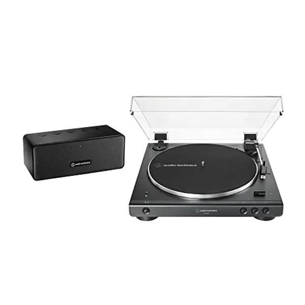Audio Technica Bluetooth Turntable and Speaker
