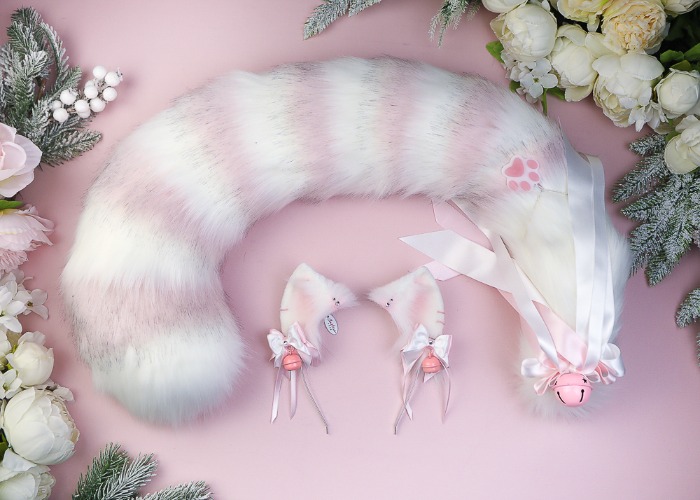 Cheshire Cat Ears & Tail Set