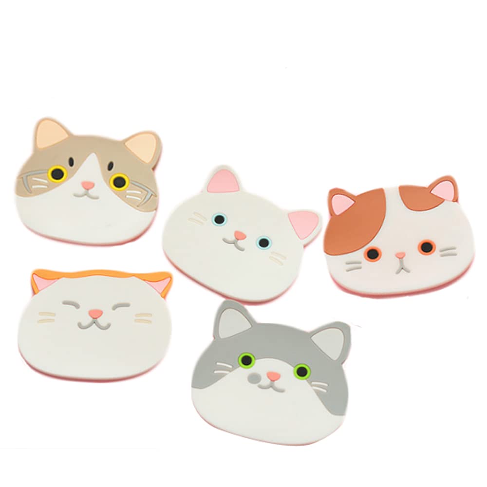 Silicone Coaster Mug Cat Cup mat 