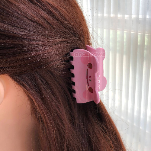 Pink Froggie Hair Claw