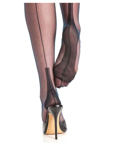 Gio Cuban Heel Fully Fashioned Nylon Stockings