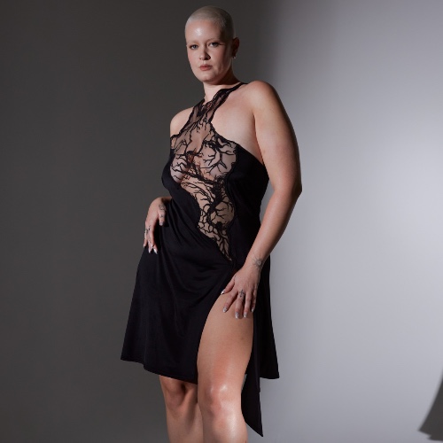 Gaia Slip | Black / M