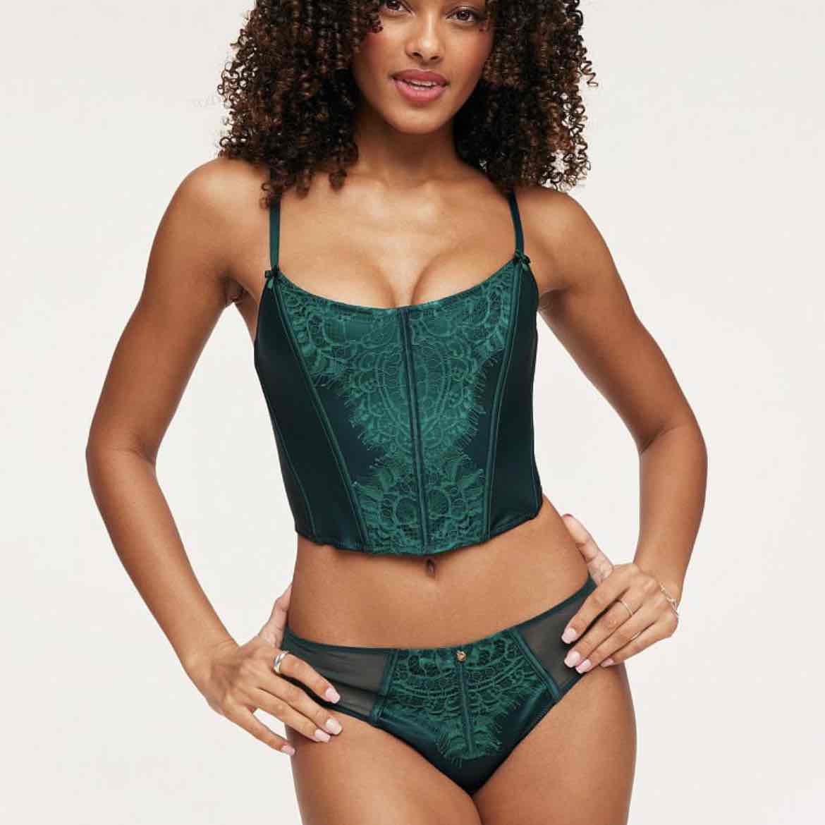 Geneviève Bustier + Panty Set - Sleep & Lingerie - Victoria's Secret