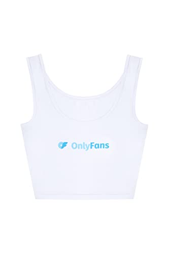 OnlyFans Crop Tank - One Size - White
