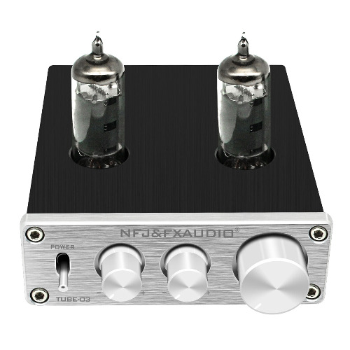 FX-AUDIO TUBE-03 Mini HiFi Audio Preamplifier 6K4 Vacuum Tube Amplifier Buffer
