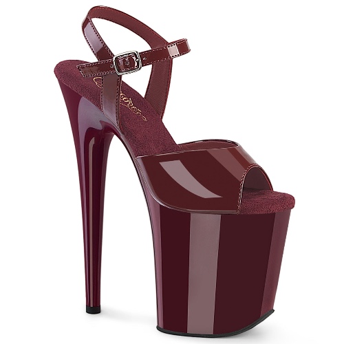 Flamingo-809 | Burgundy Patent/Burgundy / 8