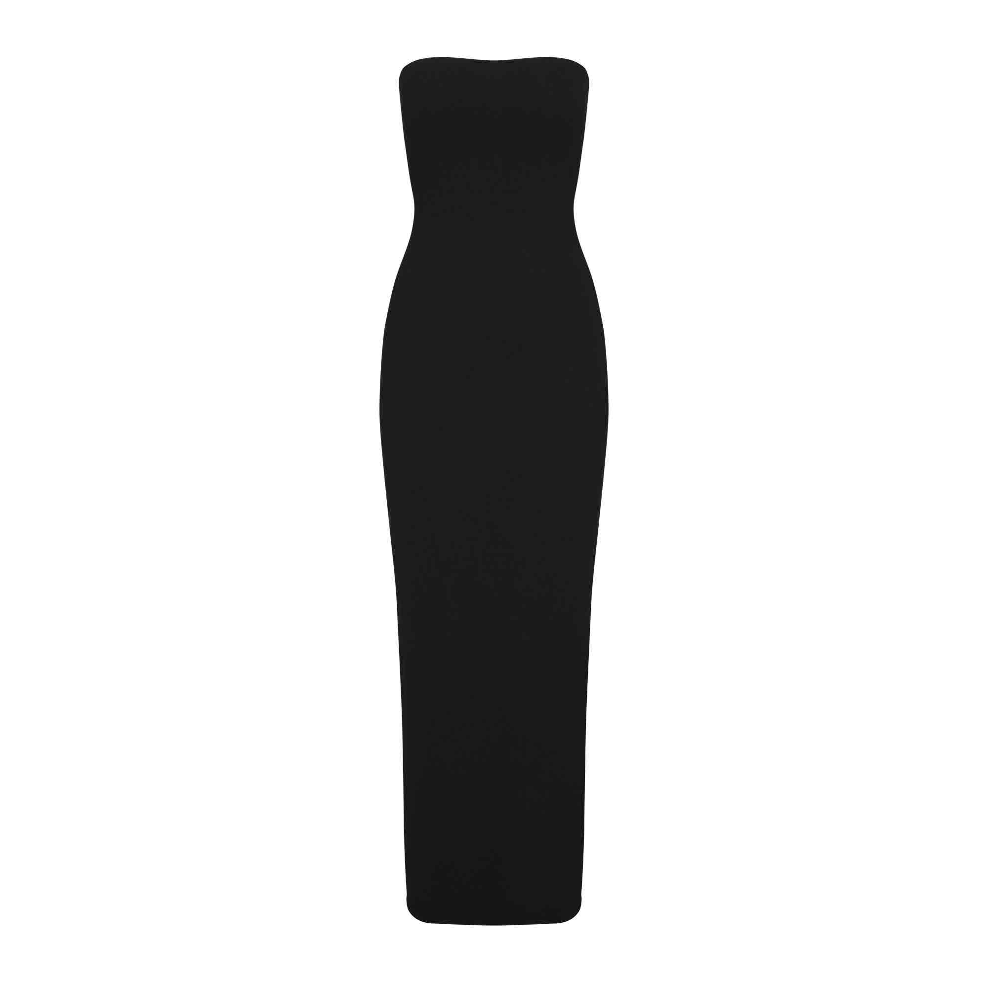 SOFT LOUNGE TUBE DRESS | ONYX