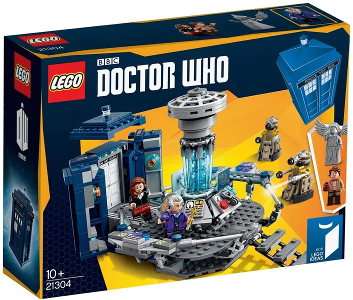 LEGO Doctor Who Tardis Set 21304, Assorted,blue