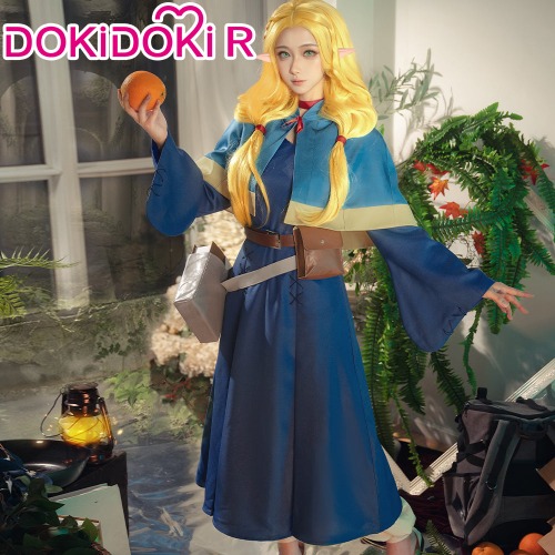 【Size XS-XL】DokiDoki-R Anime Delicious in Dungeon Cosplay Marcille Donato Costume | L-PRESALE