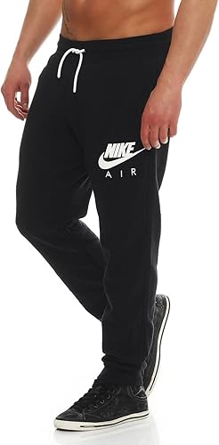 Nike AW77 FLC CUFF PT-air HTG – Men's trousers - S - Black White