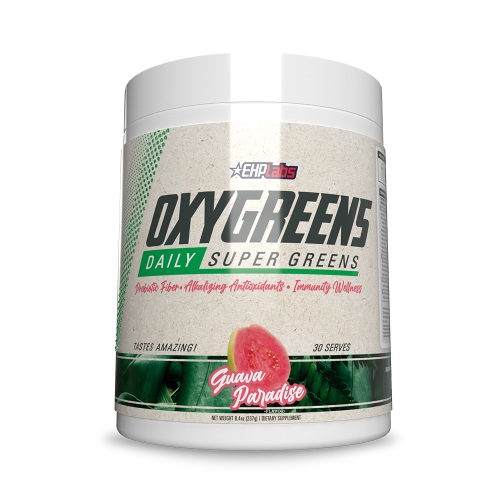 OxyGreens - Daily Super Greens Powder | 30 Serves / Guava Paradise