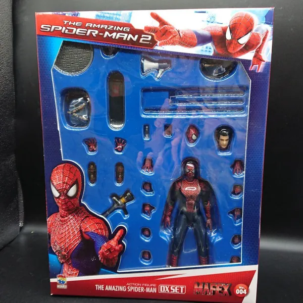 Medicom Toy MAFEX No.004 THE AMAZING SPIDER-MAN 2 DX Set Japan