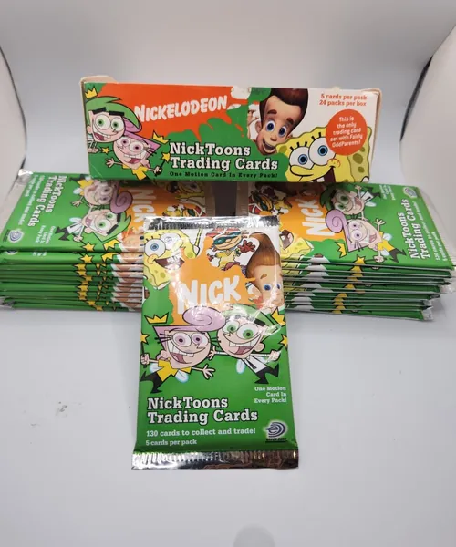 2004 Nickelodeon NickToons Trading Cards Upper Deck . 24packs with box No lid