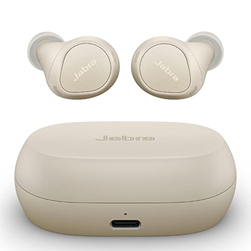 Jabra Elite 7 Pro in Ear Bluetooth Earbuds - Adjustable Active Noise Cancellation True Wireless Buds in a Compact Design with Jabra MultiSensor Voice Technology for Clear Calls - Gold Beige - Elite 7 Pro - Gold Beige