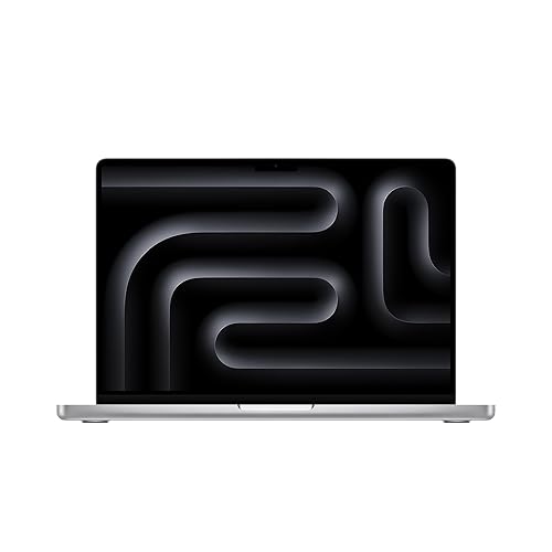 Apple 2023 MacBook Pro Laptop M3 chip with 8‑core CPU, 10‑core GPU: Built for Apple Intelligence, 14.2-inch Liquid Retina XDR Display, 8GB Unified Memory, 1TB SSD Storage; Silver - 8GB RAM - 1TB - Silver - Without AppleCare+ (3 Years)