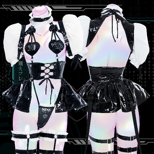 MEKA Maid Lingerie - Black / S/M