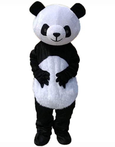 CHANGMEI Panda Bear Mascot Costume Cosplay Adult Outfit Dress Parade Festival Animal Suit