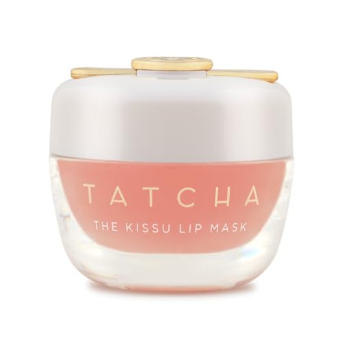 Tatcha Kissu Lip Mask | Overnight Lip Scrub Exfoliator to Plump and Hydrate Lips, 9.0 G | 0.32 oz