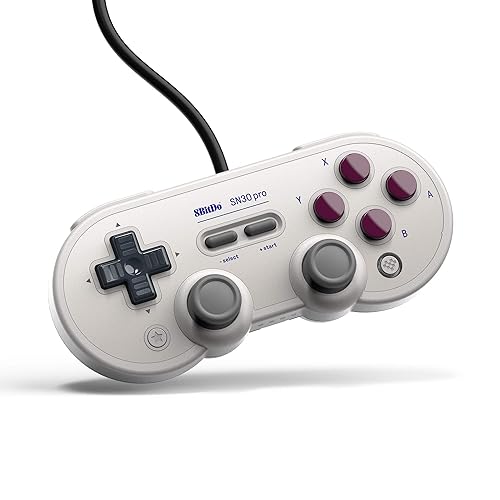 8BitDo SN30 Pro USB Wired Controller Compatible with Switch, Windows, Raspberry Pi(G Edition) - G Classic Edition