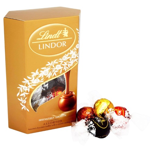 Lindt Lindor Chocolate Truffles Box - Approx 16 balls, 200 g - Chocolate Truffles with a Smooth Melting Filling - for Him and Her - Mothers Day, Birthday, Easter, Congratulations, Thank you
