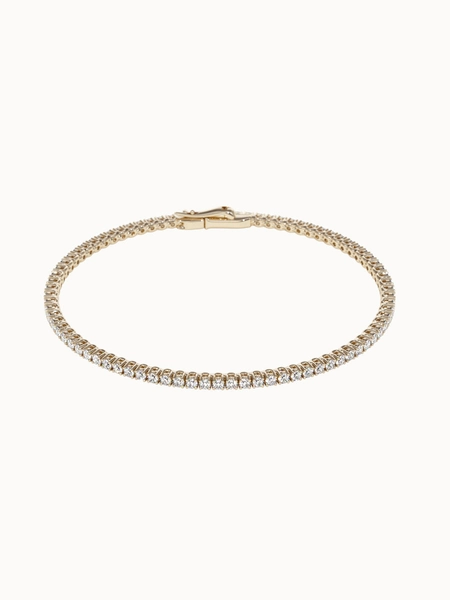 Classic Round Diamond Tennis Bracelet