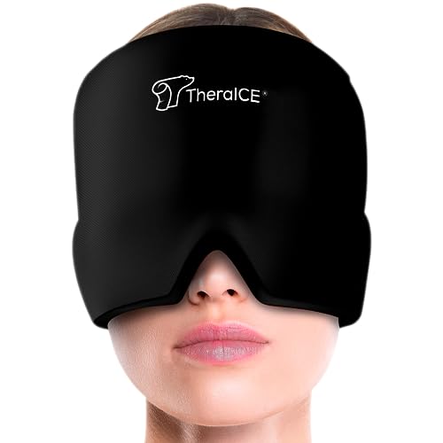 TheraICE Migraine Headache Relief Cap, Hot & Cold Therapy Hat