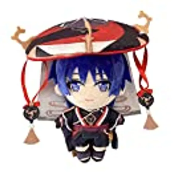 VEGAWIWI Plush Doll Kunikuzushi Scaramouche Plushie Anime Figure Soft Stuffed Gift for Kids