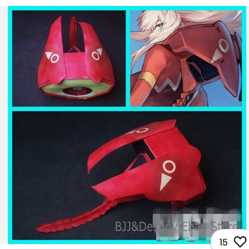 Zero Two DARLING in the FRANXX Scapula Armor Back Barrel Spine Waist Cos Props