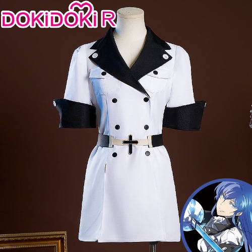 【Size XS-2XL】【Ready For Ship】DokiDoki-R Anime Manga Akame ga KILL! Cosplay Esdeath Costume Esdese | Costume Only-XS