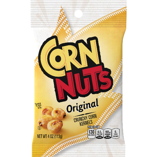 Corn Nuts Original Crunchy Corn Kernels (4 oz Bags, Pack of 12) - Original 4 Ounce (Pack of 12)