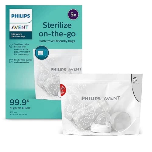 Philips Avent Magnetronstoomsterilisatorzakken (Model SCF297/05)