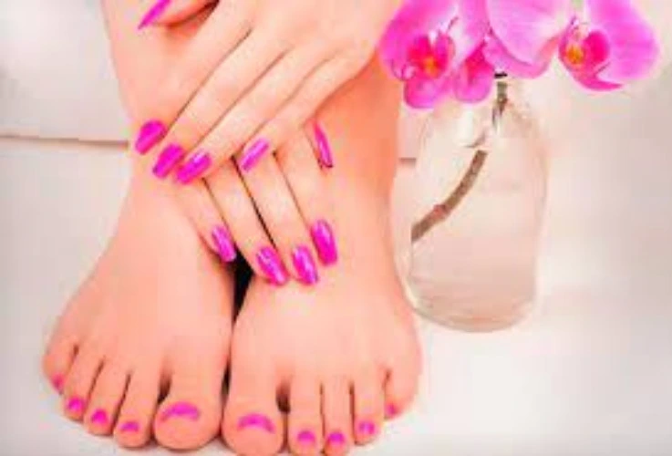 manicure and pedicure