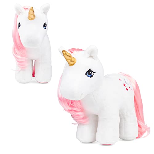 My Little Pony Unicorn and Pegasus Plush - Moondancer - Collector Plushie, Retro Stuffed Toy Animal, Kid, Toddler, Girl, boy, Mom, Birthday, Ages 3+ - Moondancer Plush