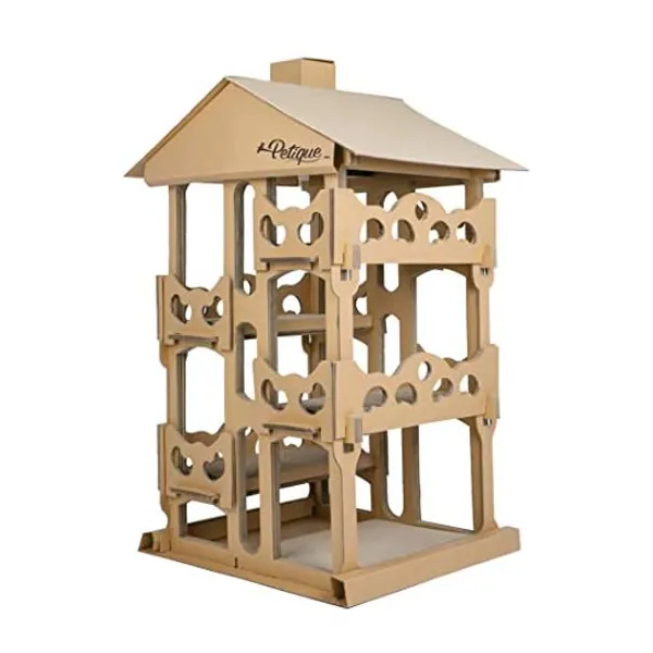
                            PETIQUE Feline Penthouse Cat House
                        
